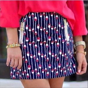 Lilly Pulitzer Nautical Tate Skirt